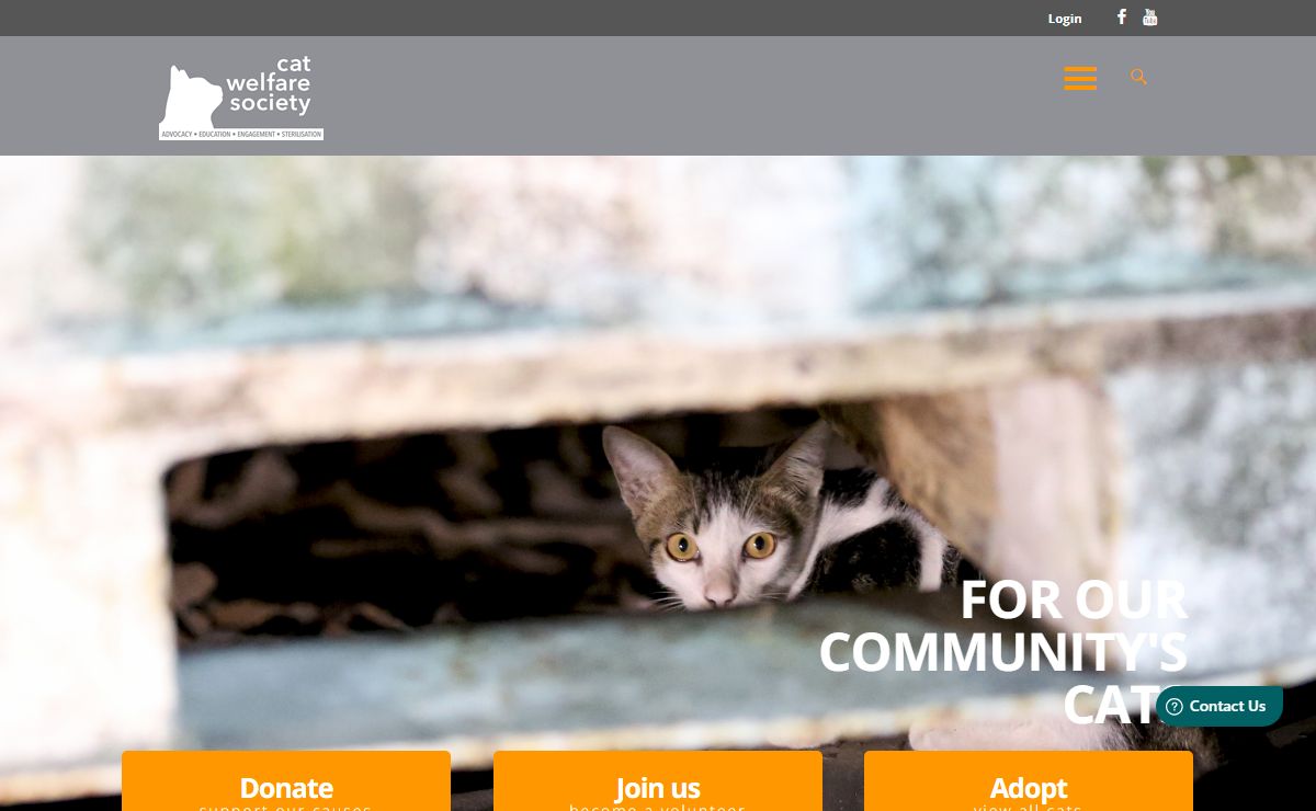 cat welfare society – ADVOCACY | EDUCATION | ENGAGEMENT | STERILISATION