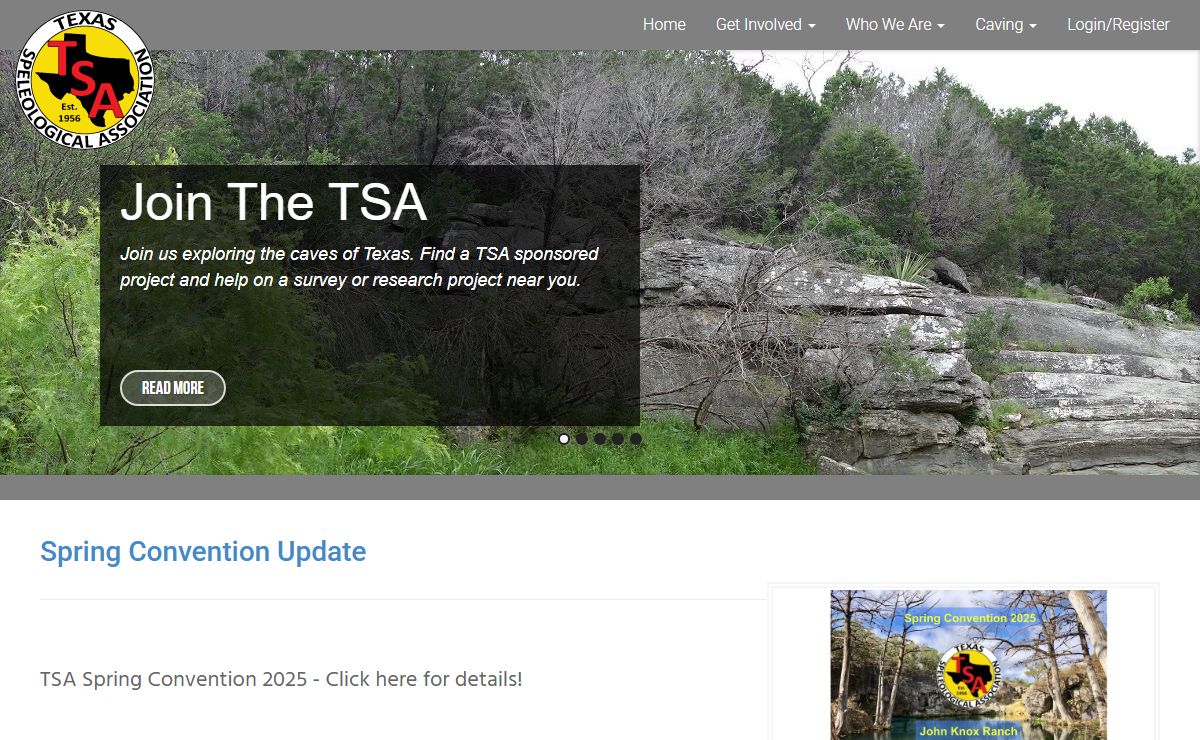 Home | Texas Speleological Association