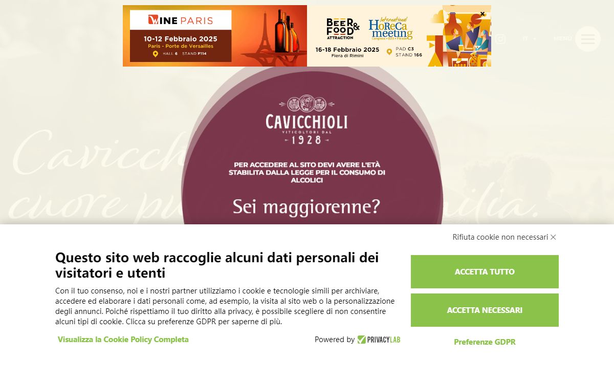 Cantina Cavicchioli: Lambrusco, Pignoletto e molti altri vini