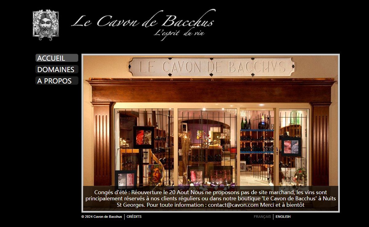 Le Cavon de Bacchus