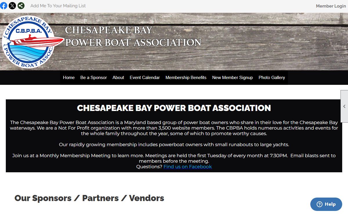 Home - Chesapeake Bay Power Boat Association
