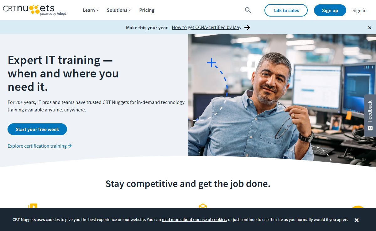 CBT Nuggets: Online IT Training Videos, IT Certification Training