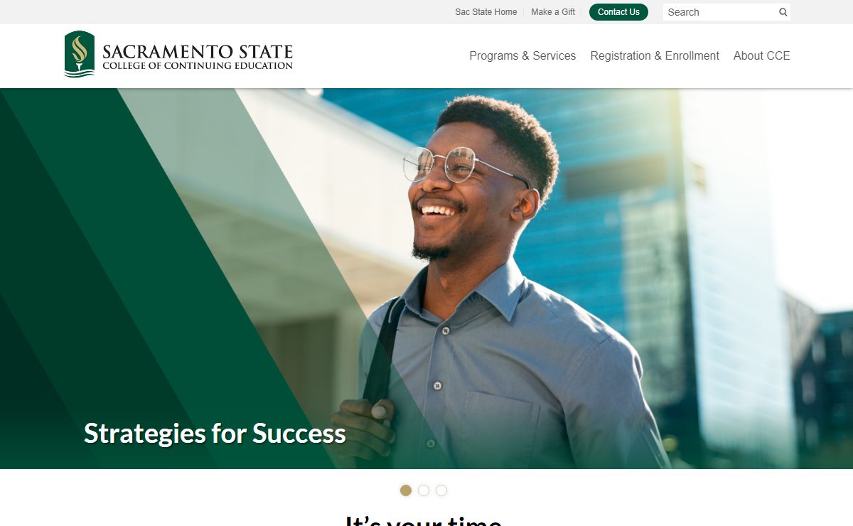 College of Continuing Education at Sacramento State