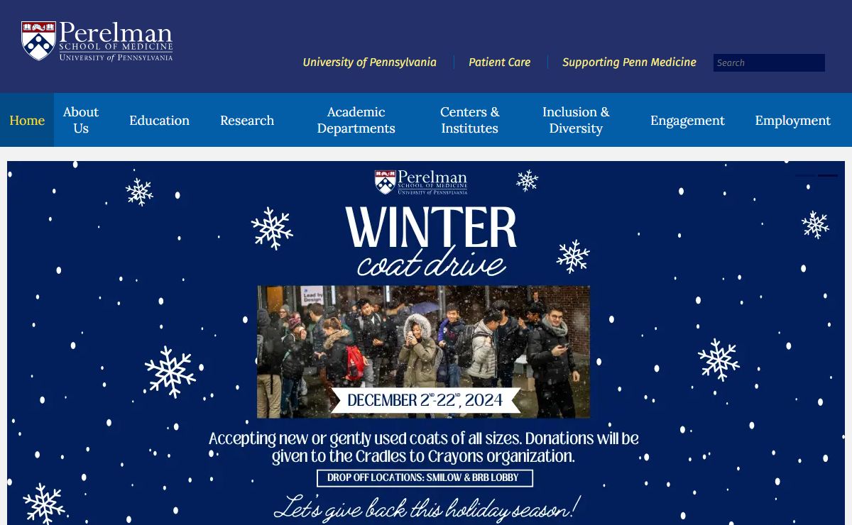 Home | Perelman School of Medicine | Perelman School of Medicine at the University of Pennsylvania