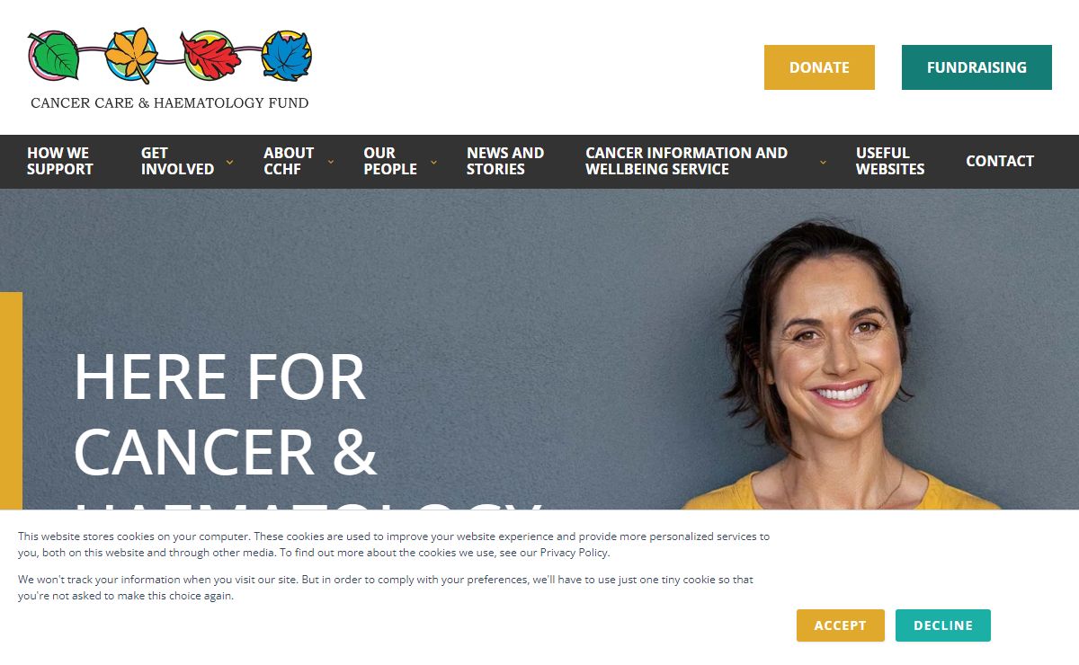 Here for Cancer & Haematology Patients - Cancer Care & Haematology Fund | CCHF