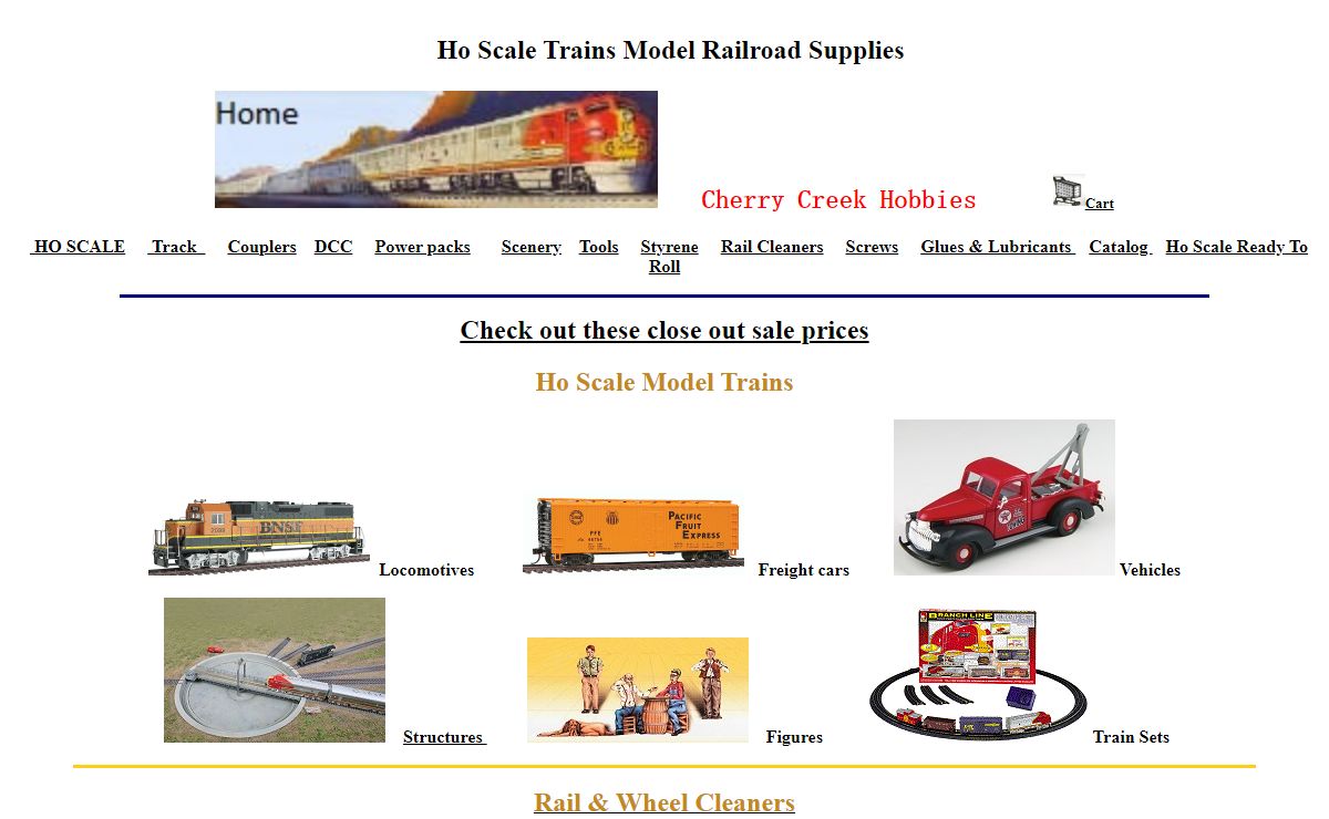 Model Trains | Ho scale| | Cherry Creek Hobbies