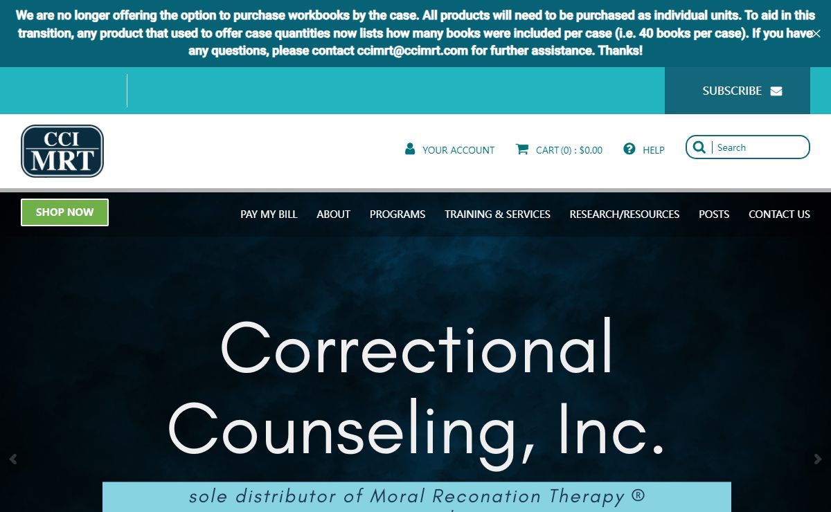 Home - Moral Reconation Therapy - MRT® distributed exclusively by Correctional Counseling, Inc.Moral Reconation Therapy – MRT® distributed exclusively by Correctional Counseling, Inc. | The Sole Distributor of Moral Reconation Therapy-MRT® Training and Materials