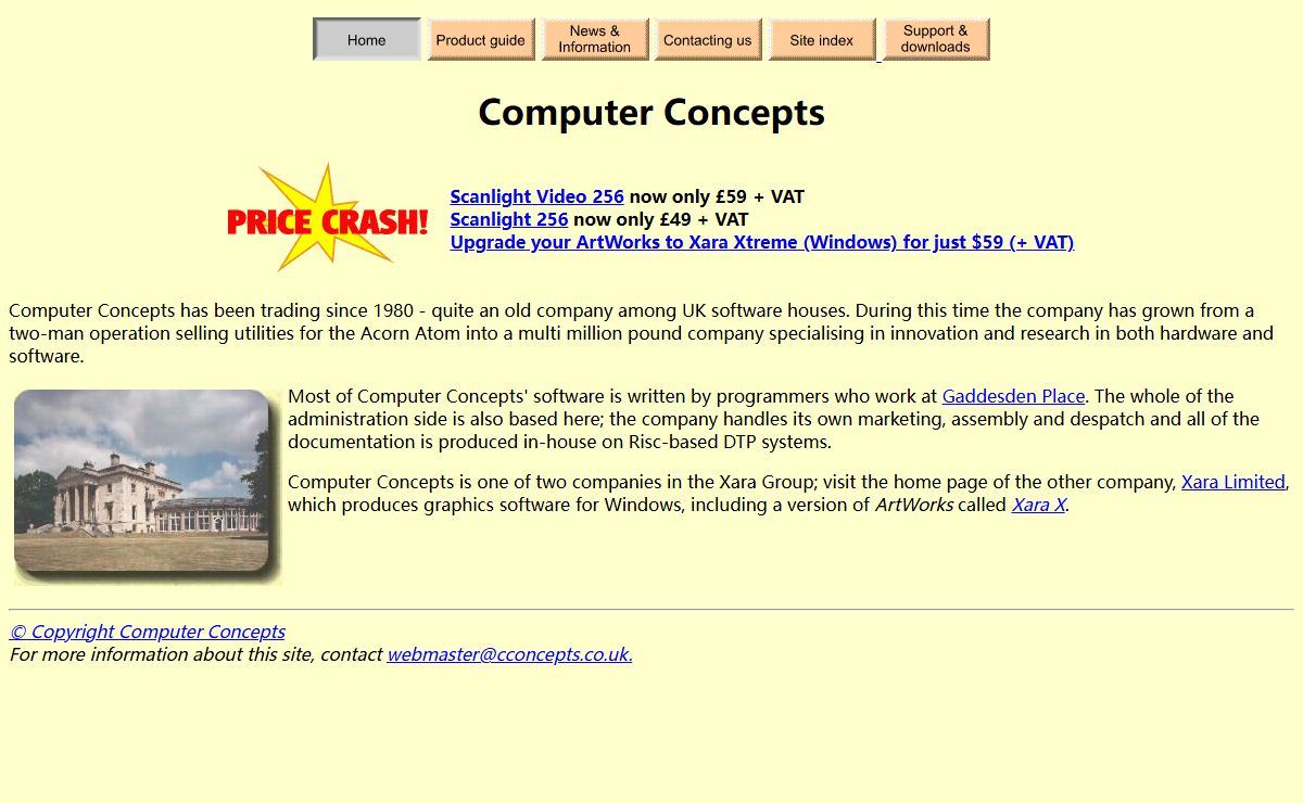 Computer Concepts home page