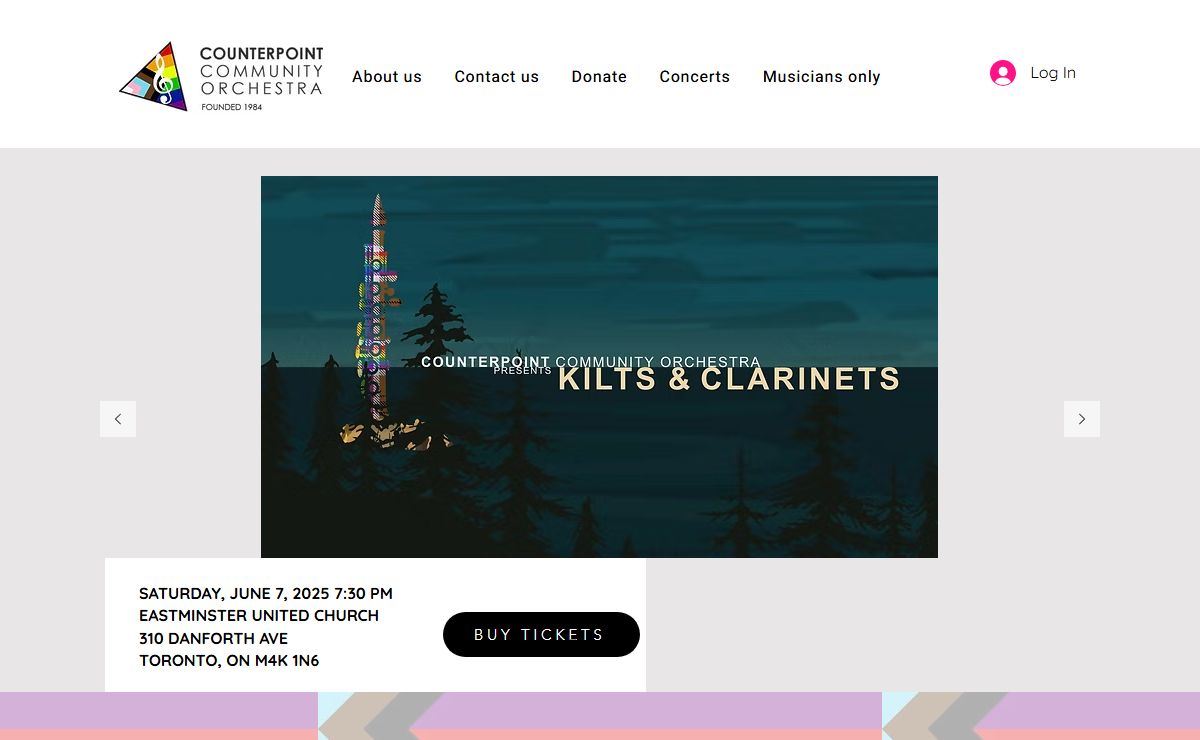 Counterpoint Community Orchestra | Canada's First 2slgbtqia+ Orchestra | Toronto