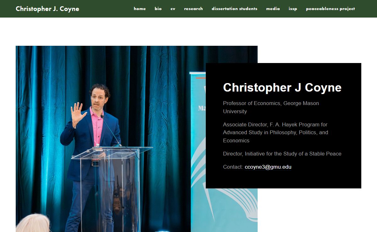 Christopher J. Coyne