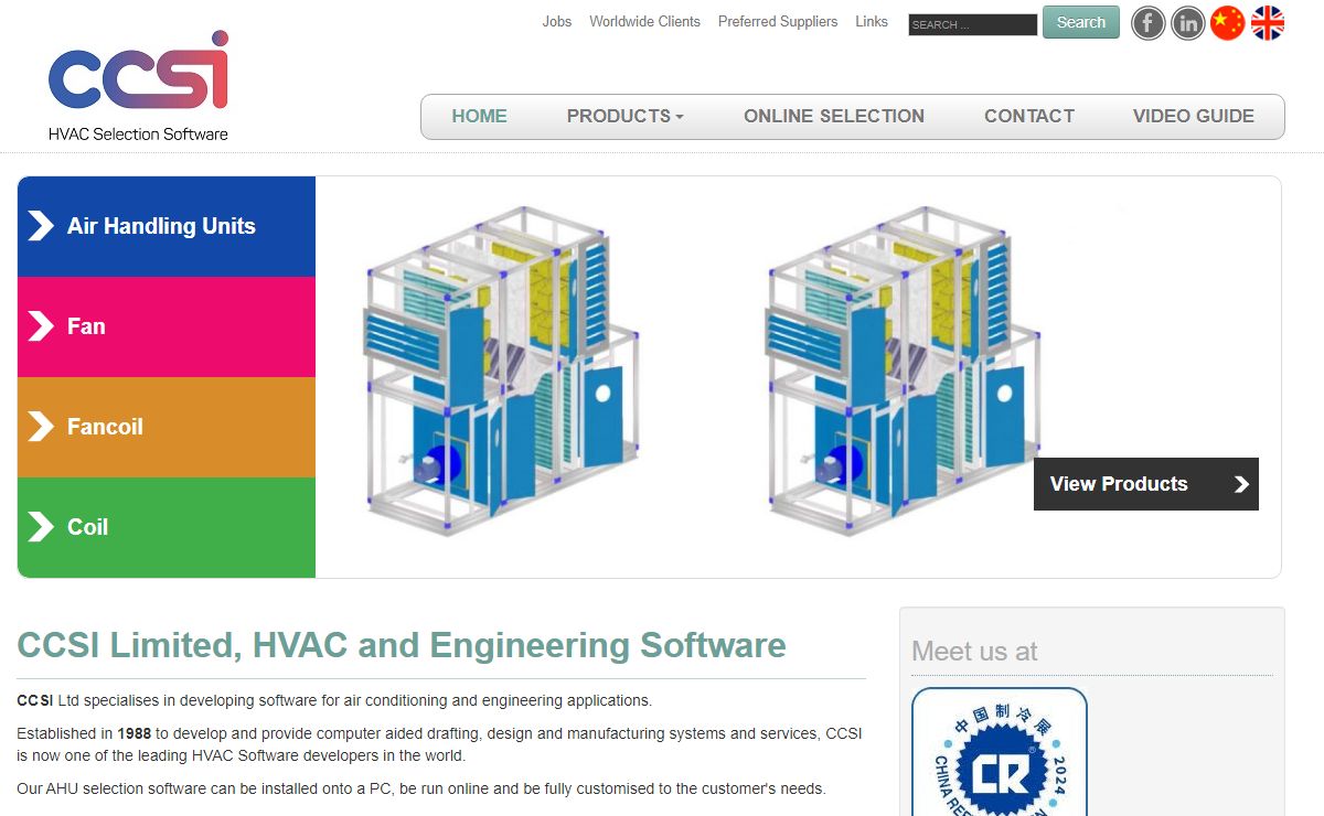 CCSI Limited, HVAC and Engineering Software - CCSI Ltd