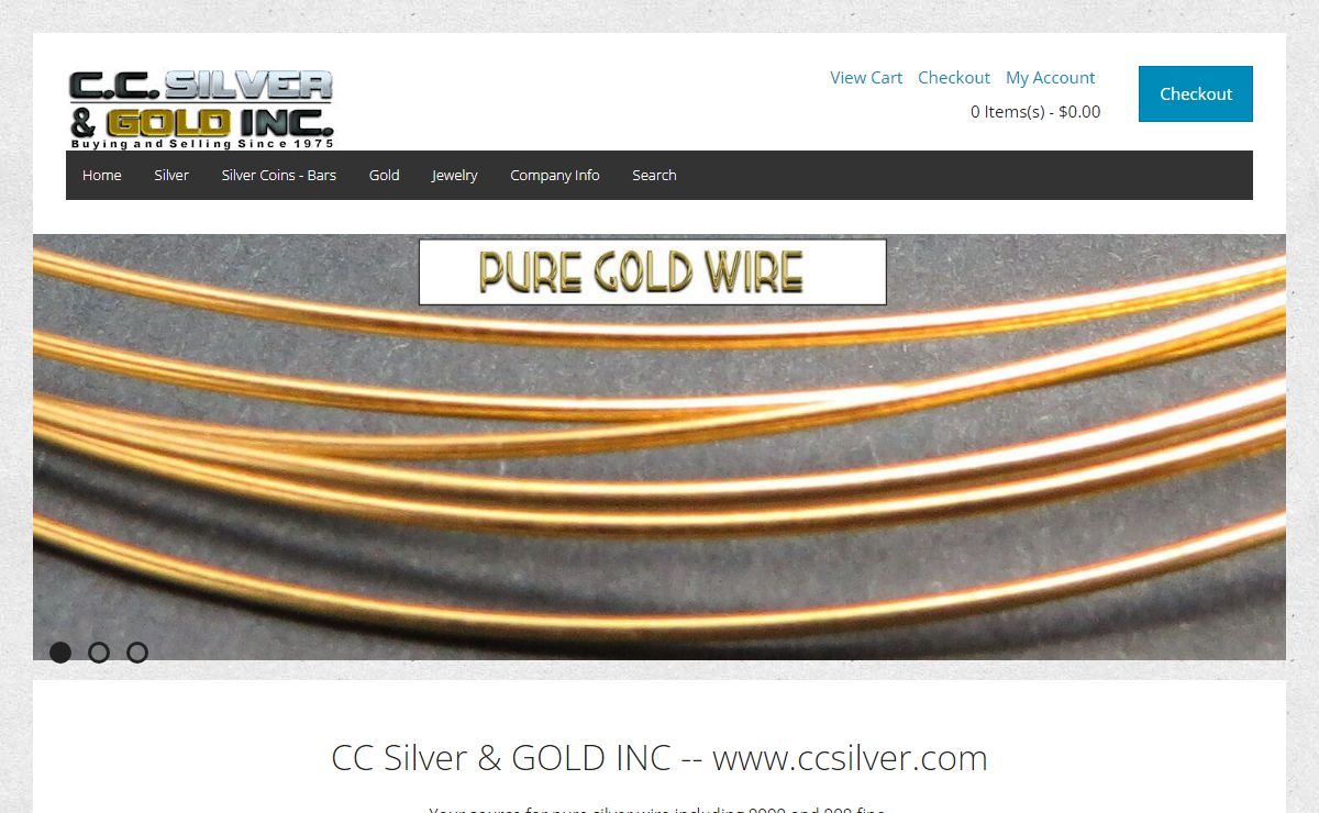 CC Silver - Precious Metals and Silversmithing Supplies