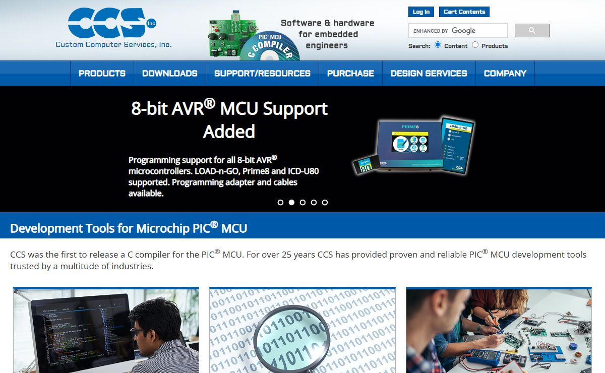 Your Source for Microchip PIC® MCU Development Tool Solutions - CCS, Inc.