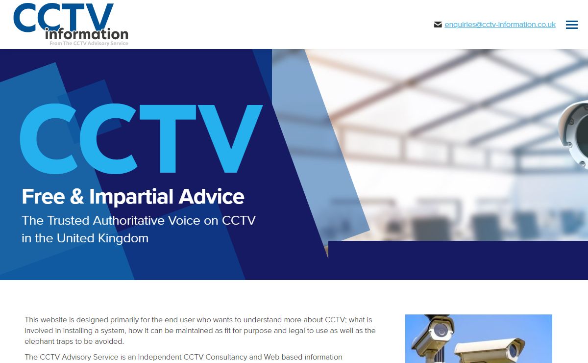 CCTV Information - Free and Impartial Advice