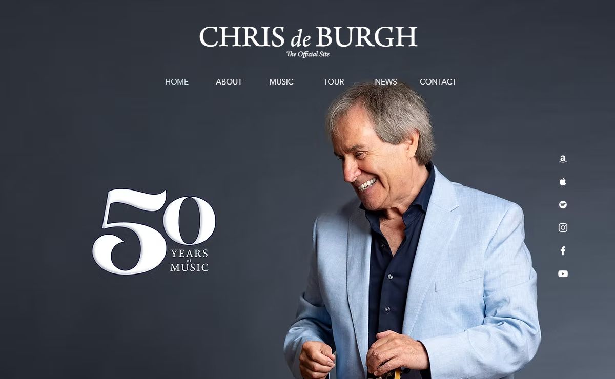 HOME | Chris de Burgh