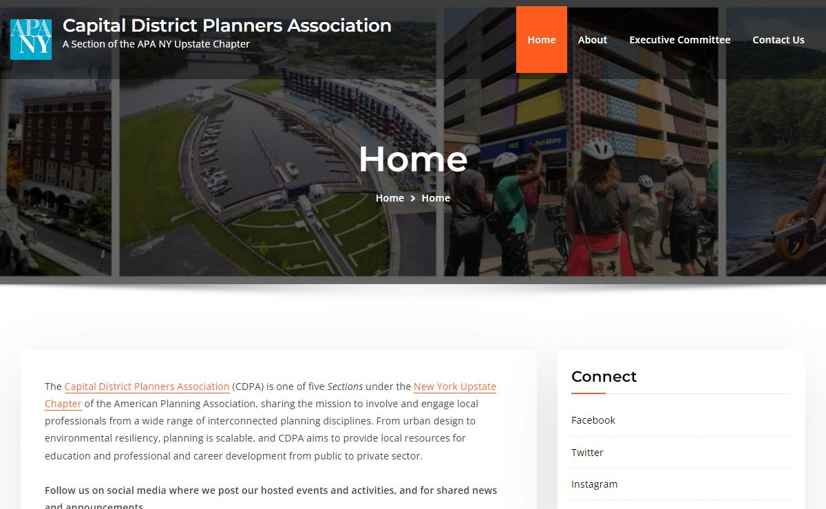 Capital District Planners Association – A Section of the APA NY Upstate Chapter