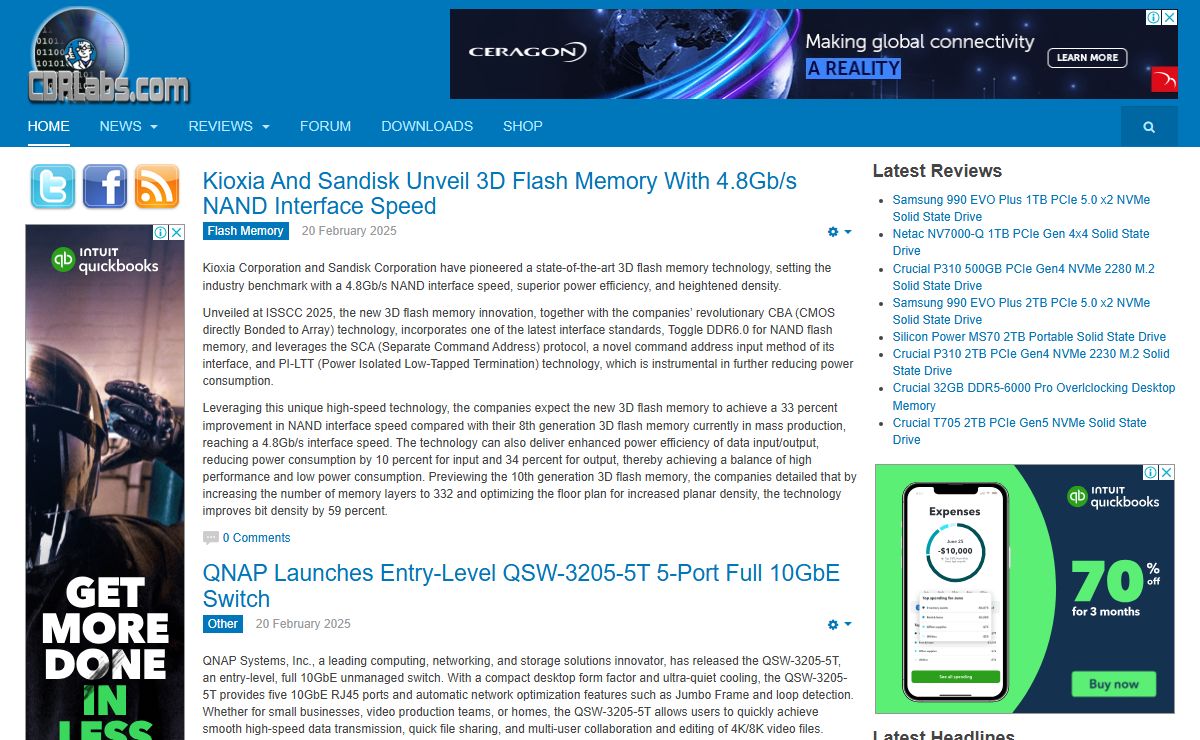 CDRLabs.com - Storage News and Reviews