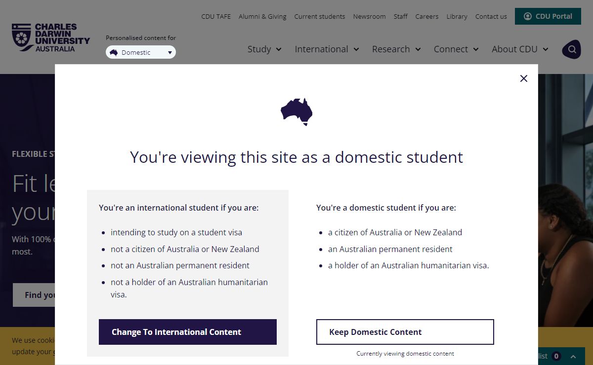 Home | Charles Darwin University