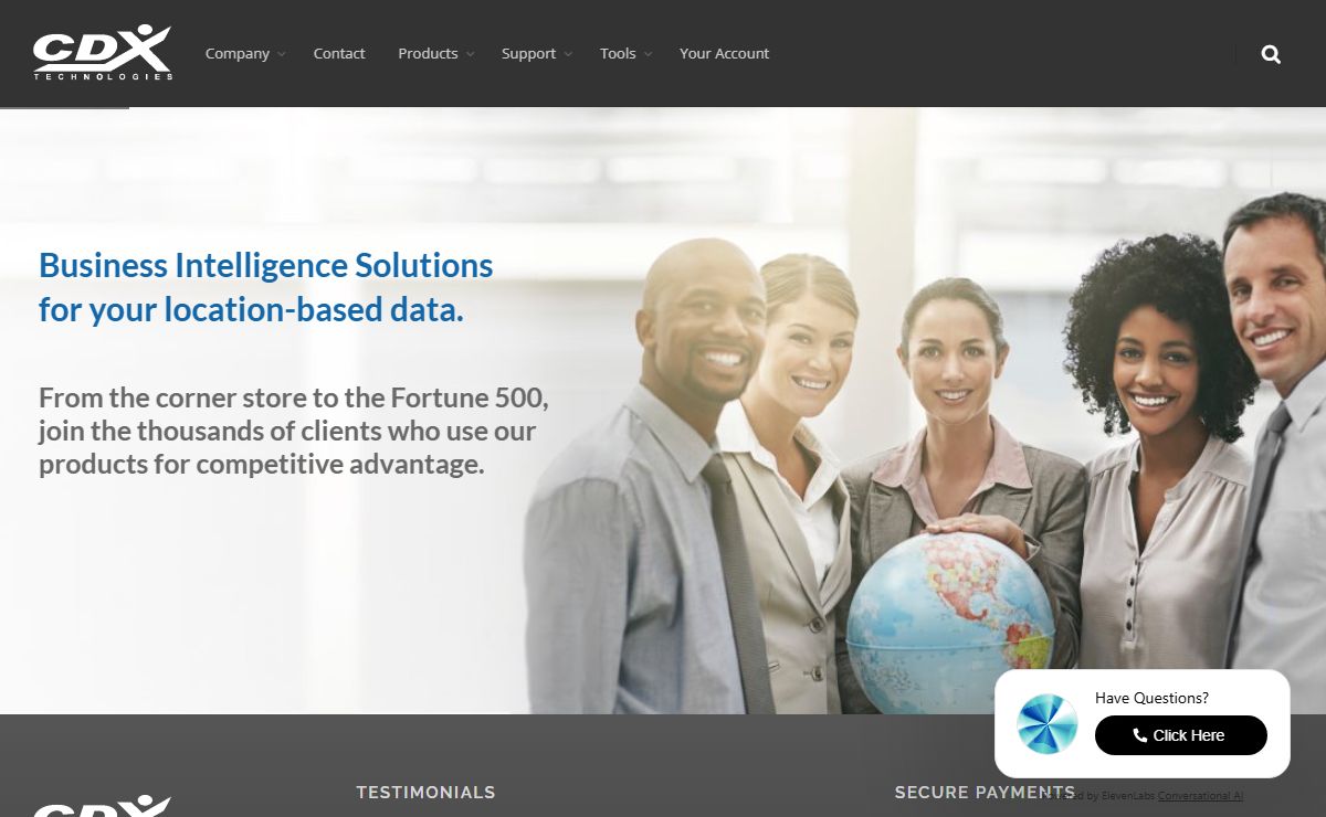 Home | Zip Code and Location Data Analytics | CDXTech