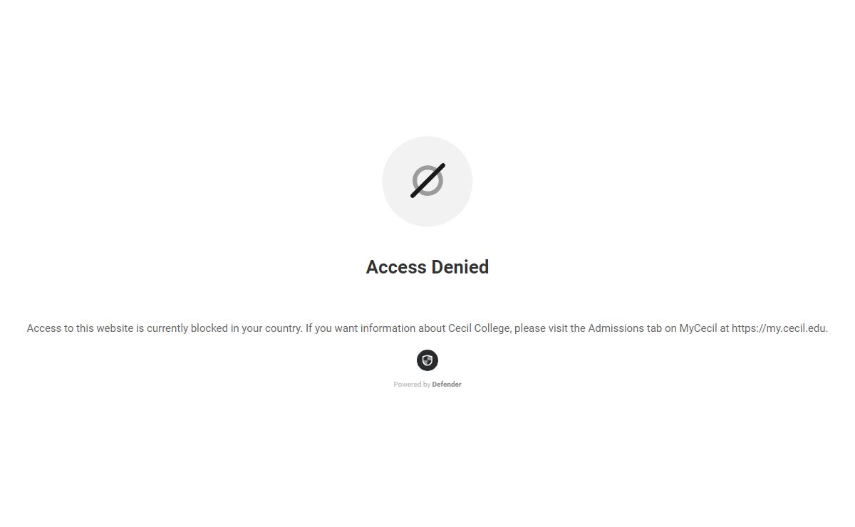 Cecil College