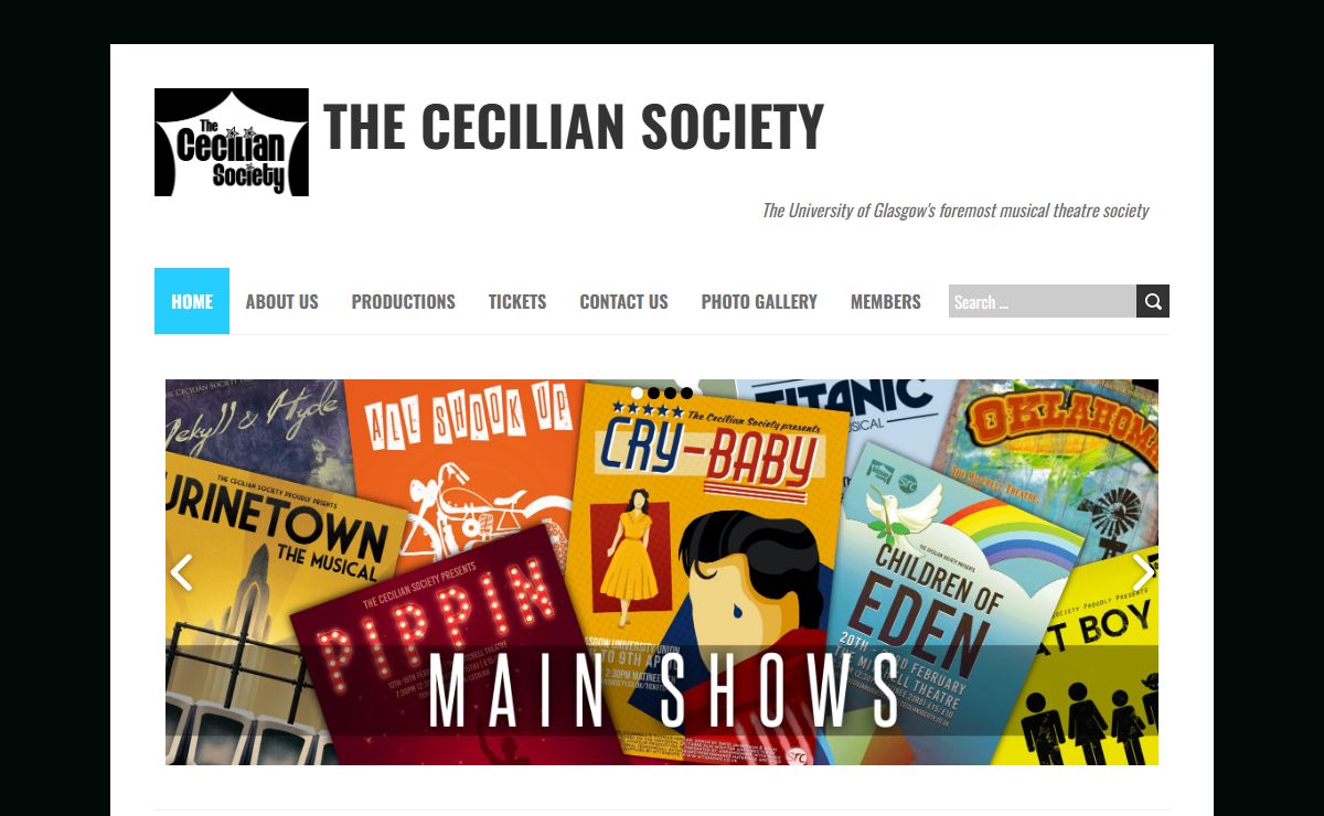 The Cecilian Society – The University of Glasgow's foremost musical theatre society