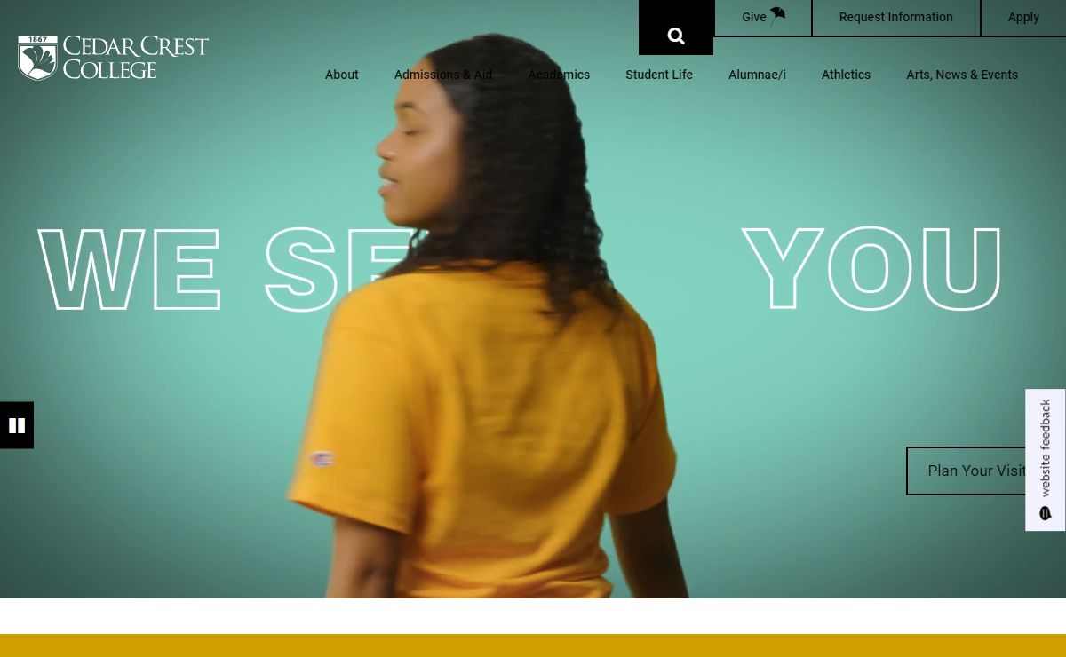 We See You - Liberal Arts College | Cedar Crest College