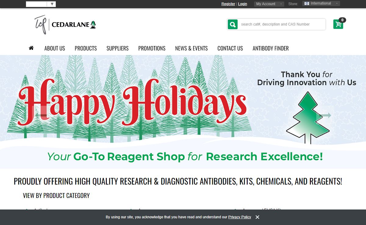 High Quality Antibody Research Lab & Reagent Manufacturing - Cedarlane