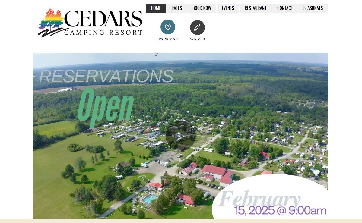 Cedars Campground | LGBTQ camping | 1039 Concession 5 West, Millgrove, ON, Canada