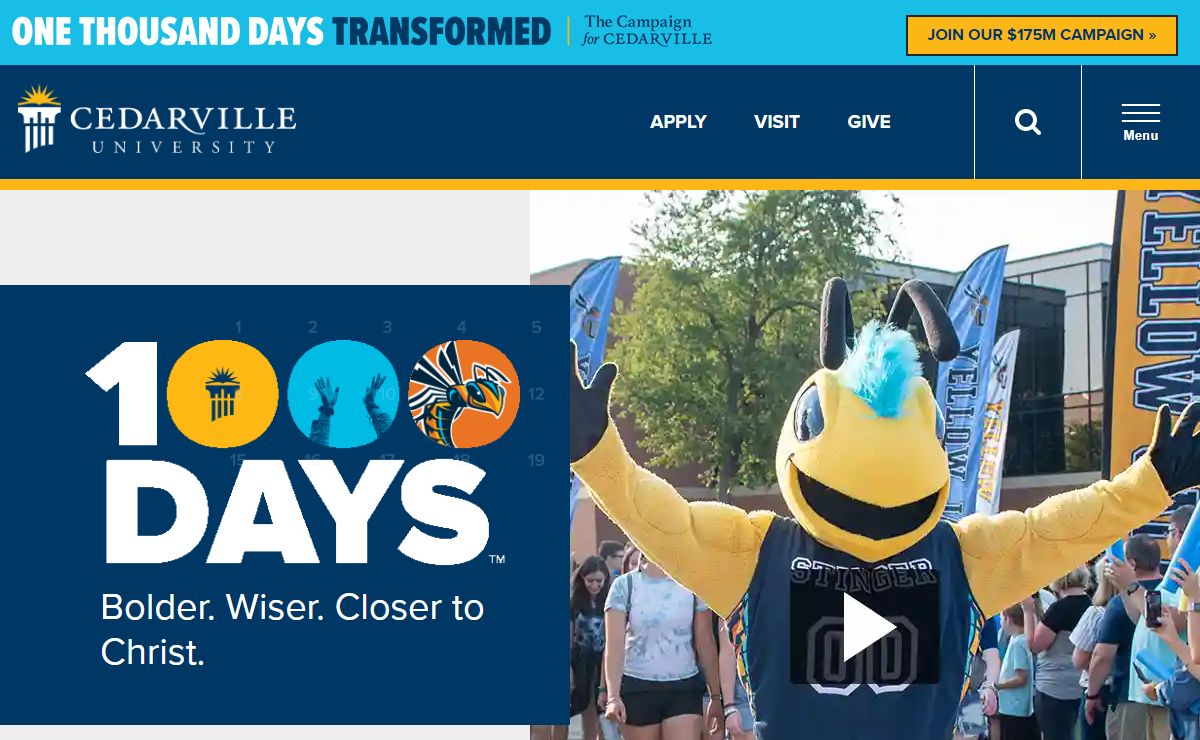 Cedarville University Home