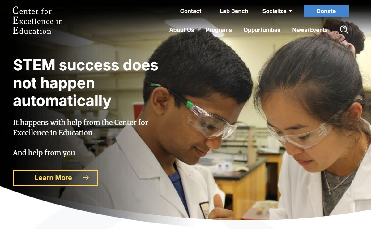 Home Page | Center for Excellence in Education