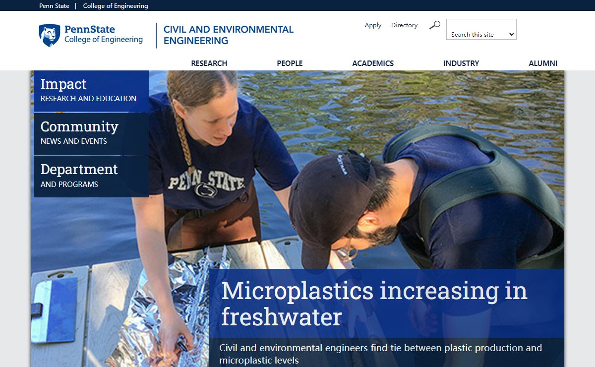 Civil and Environmental Engineering Department | Penn State Engineering