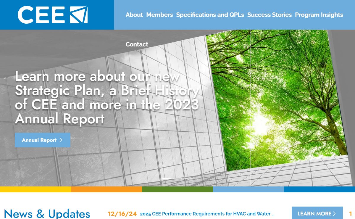 Home Page | Consortium for Energy Efficiency