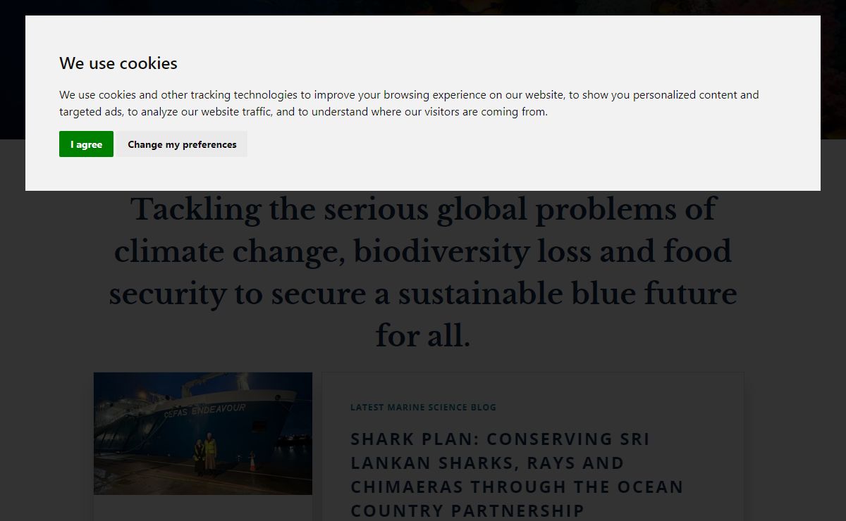 Home - Cefas (Centre for Environment, Fisheries and Aquaculture Science)