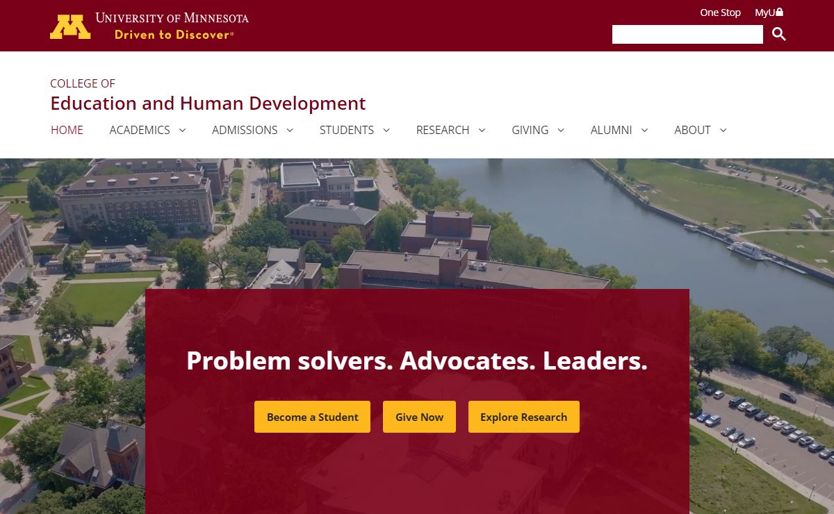 Home | College of Education & Human Development | UMN