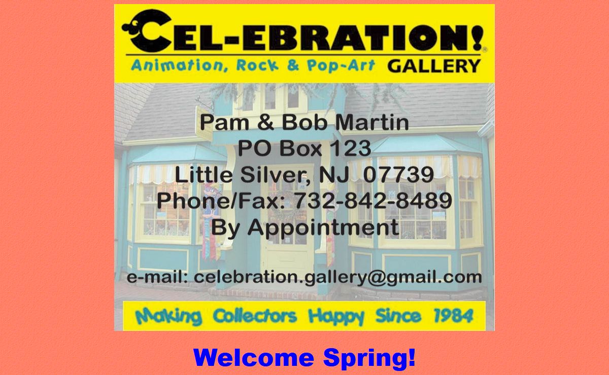 CEL-EBRATION! Animation Art Gallery