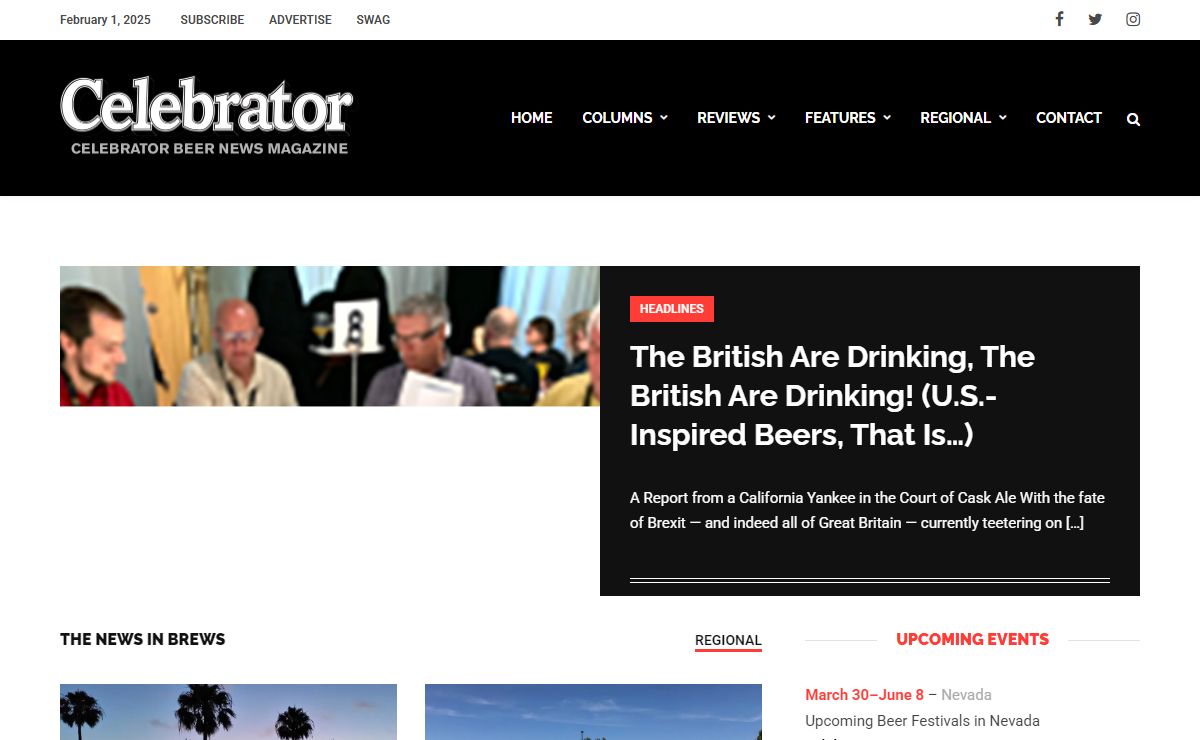 Celebrator Beer News – America's Premier Brewspaper