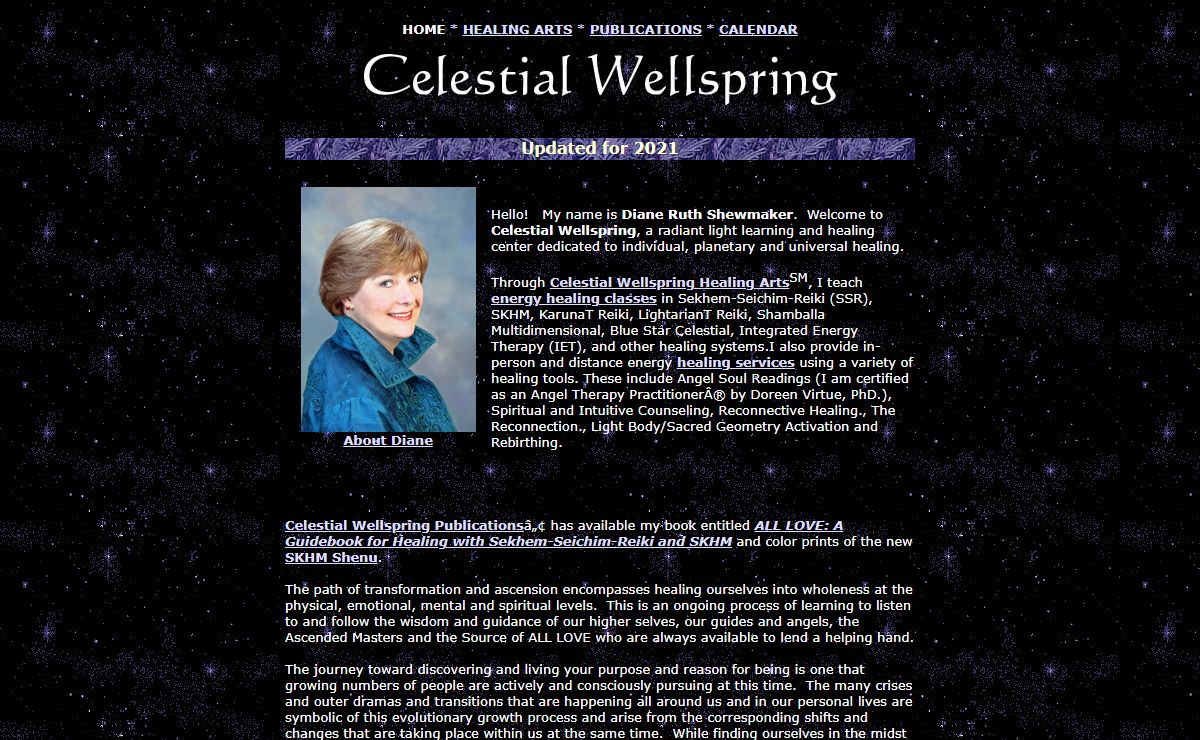 Celestial Wellspring - A Radiant Light Learning and Healing Center