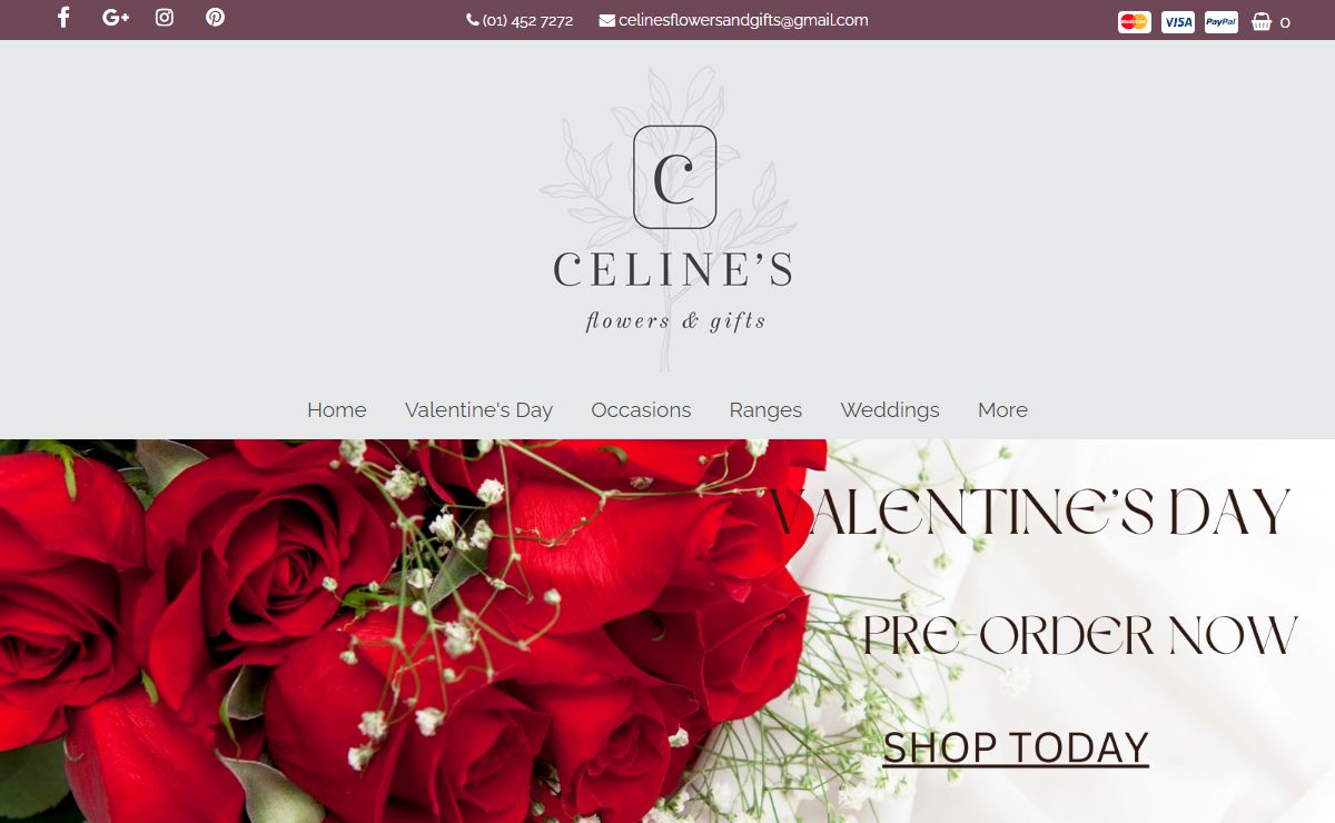 Flower Delivery Dublin, Same Day Delivery | Celines Flowers