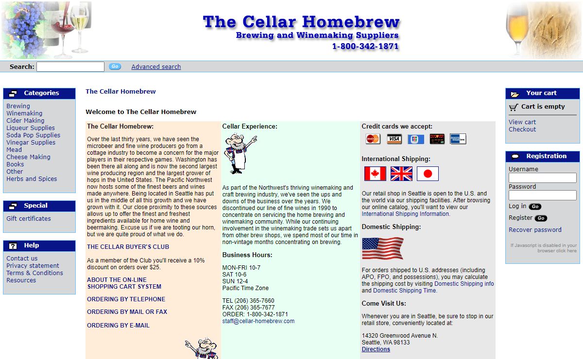 The Cellar Homebrew