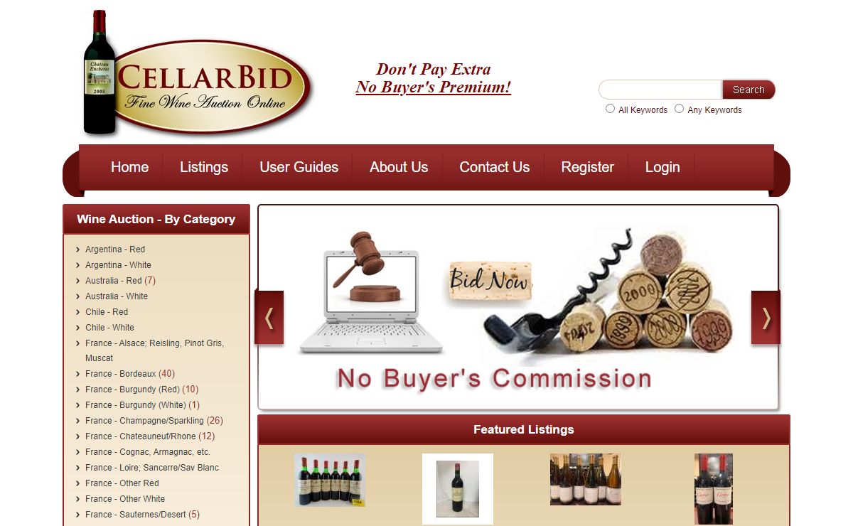 CellarBid.com | Online Wine Auction for high quality Fine and Rare Wines