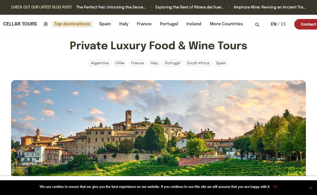 Luxury Wine Tours | Cellar Tours™ - Your Exclusive Wine Experience