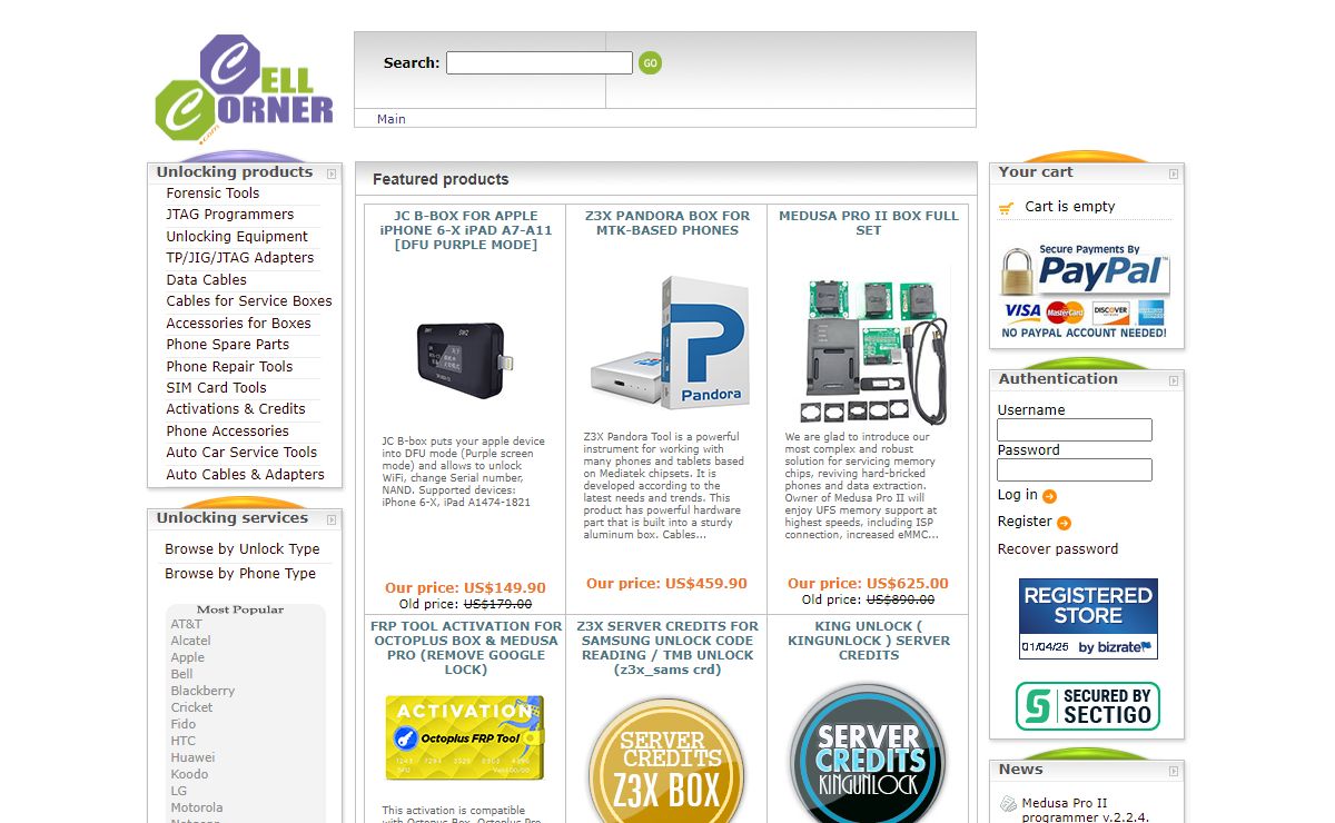 Unlock my phone | Unlock codes | Repair tools - Cellcorner