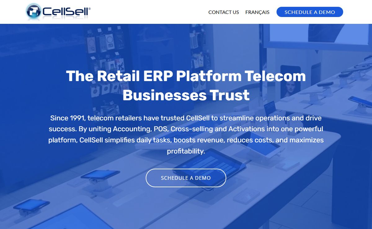 CellSell® | Cell Phone Store POS Software | Accounting Software | Retail ERP Software |