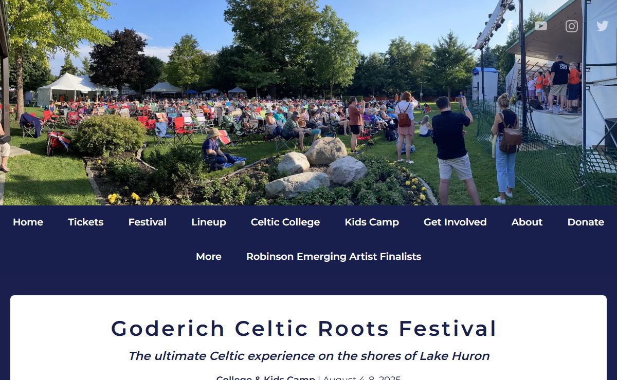 Goderich Celtic Roots Festival