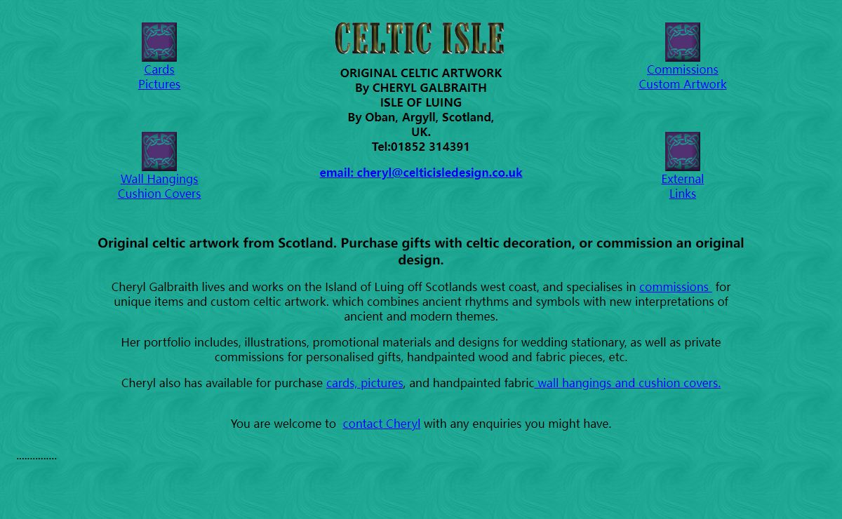 Celtic Isle Design, Isle of Luing, Scotland
