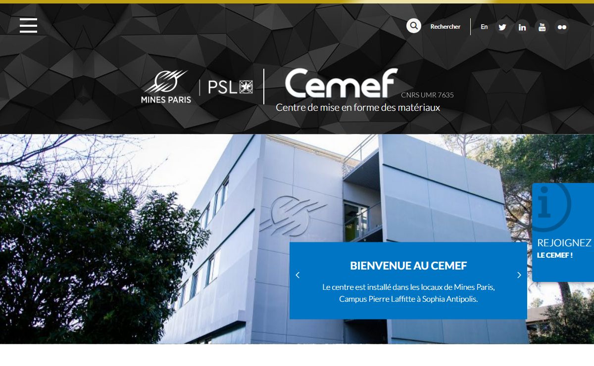 Accueil - Centre de mise en forme des matériaux