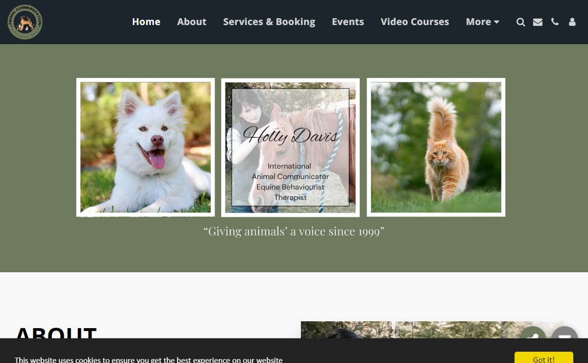 Holly Davis - Animal Communicator