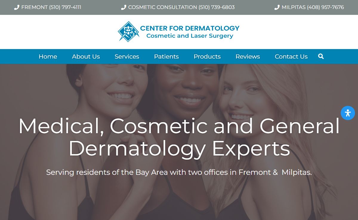 Homepage - Center for Dermatology