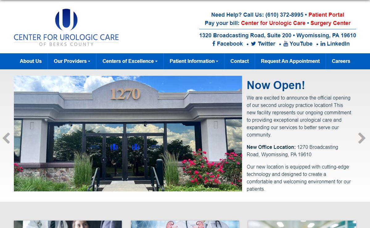 Center for Urologic Care of Berks County