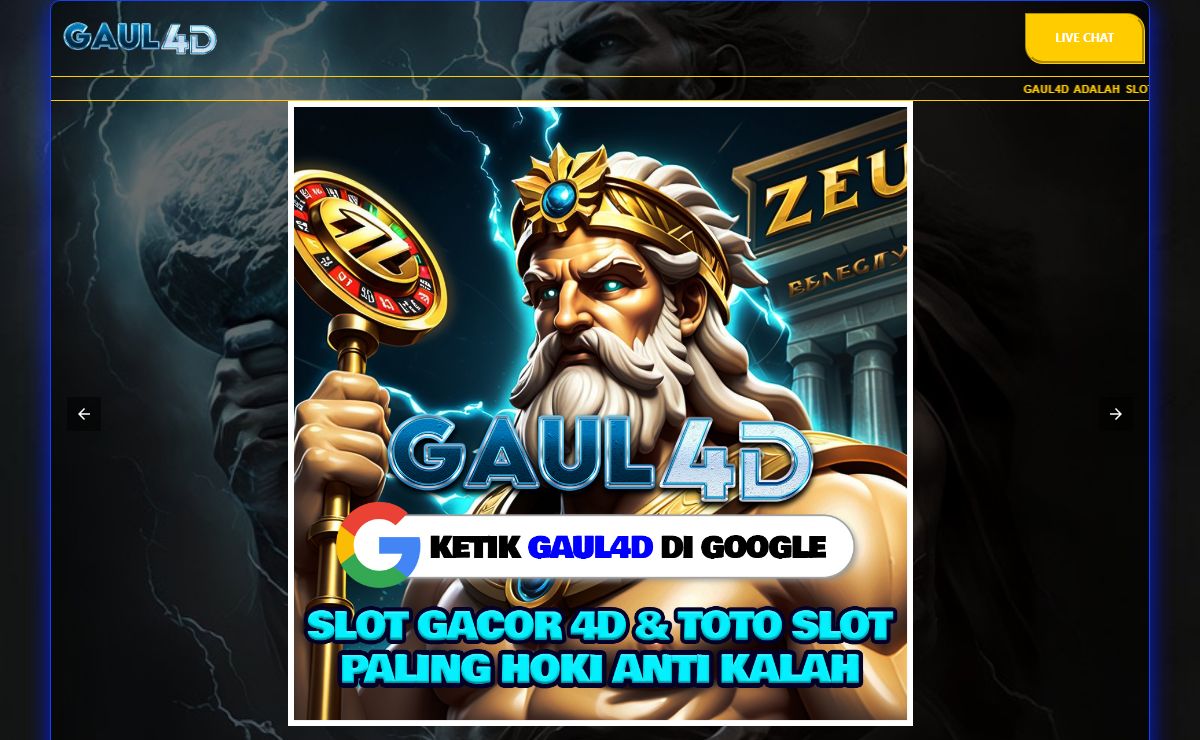 GAUL4D: Situs Slot Gacor Toto 4D Link Toto Slot Togel 4D Terpercaya